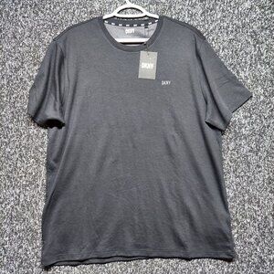 DKNY Men T-Shirt short sleeve cotton Large
